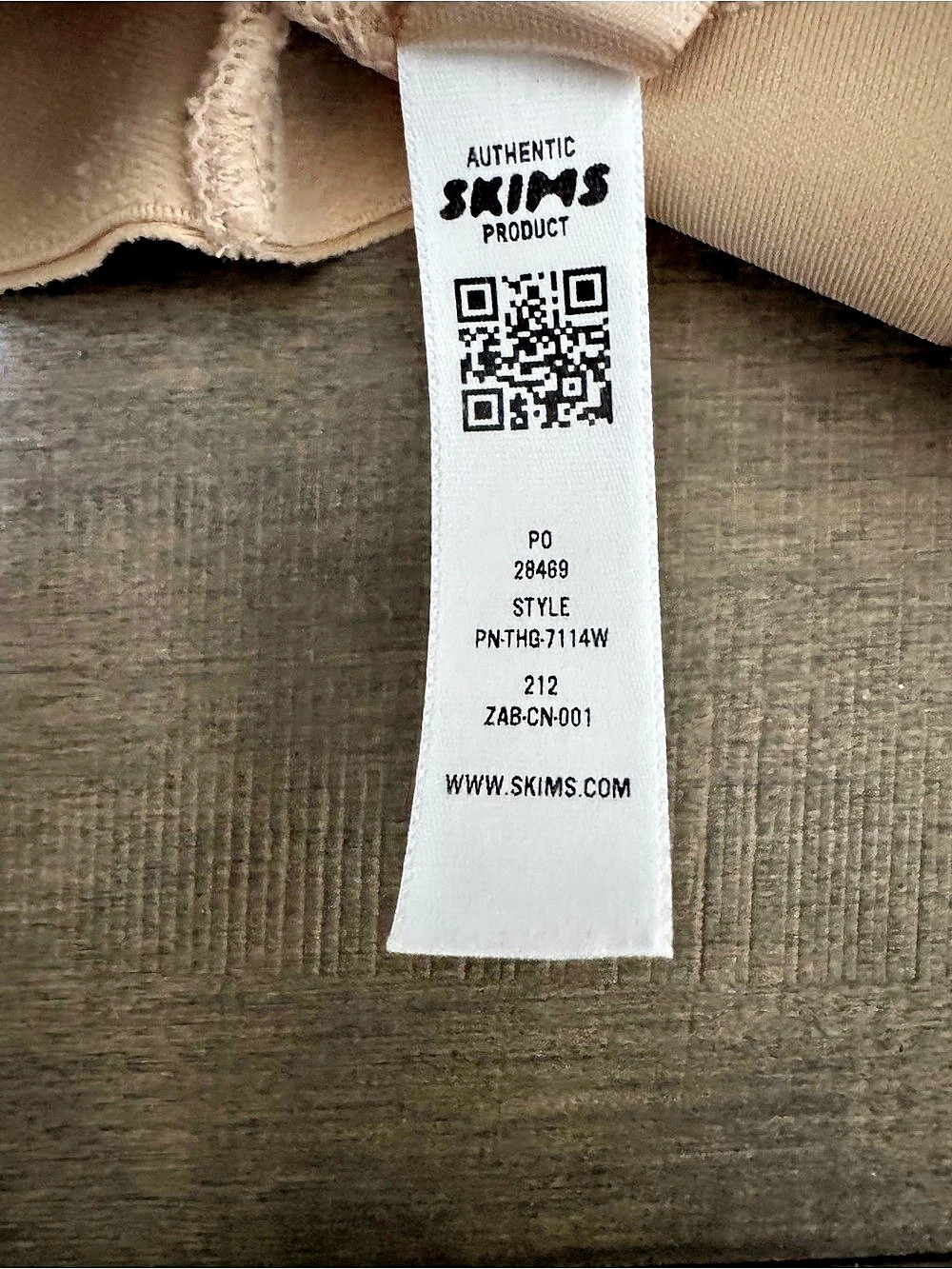 Skims XS High Waisted Thong NWOT - Picture 5 of 5